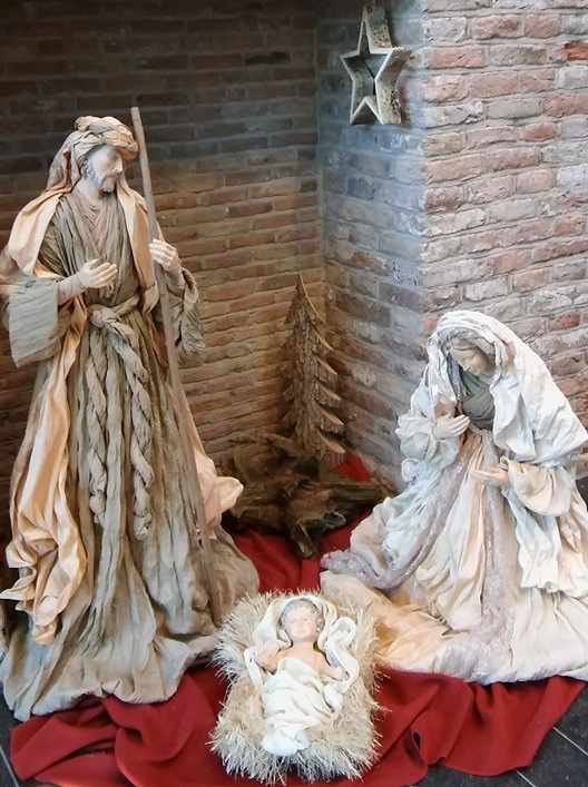 Kerststal in Museum Soest